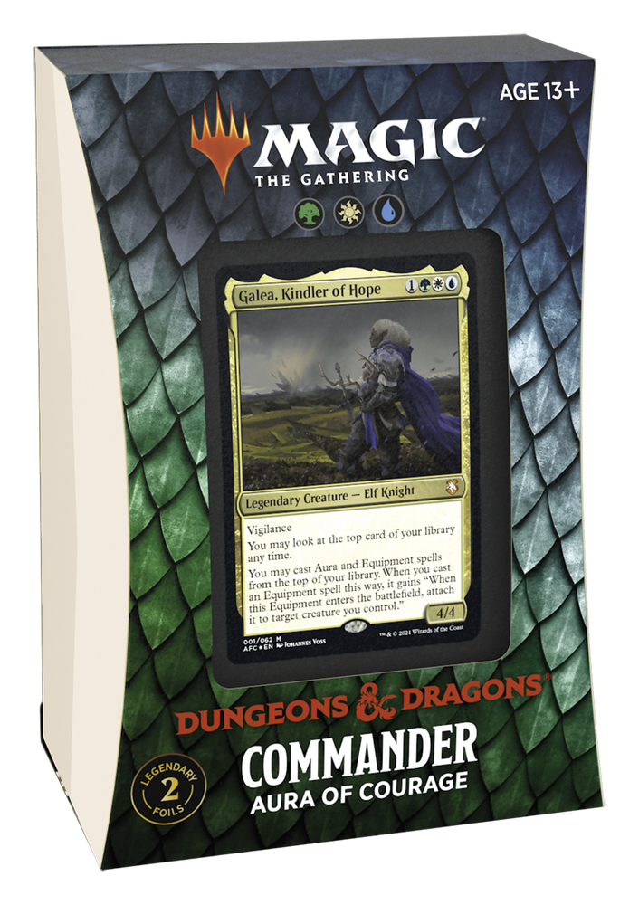 Magic: Adventures in the Forgotten Realms Commander Deck - Aura of Courage