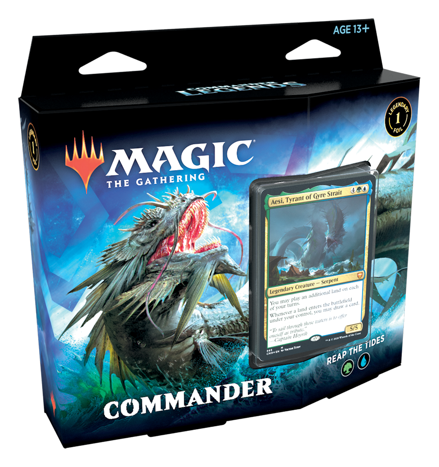 Magic Commander Legends Reap the Tides Commander Deck