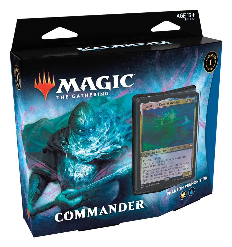 Magic Kaldheim Phantom Premonition Commander Deck