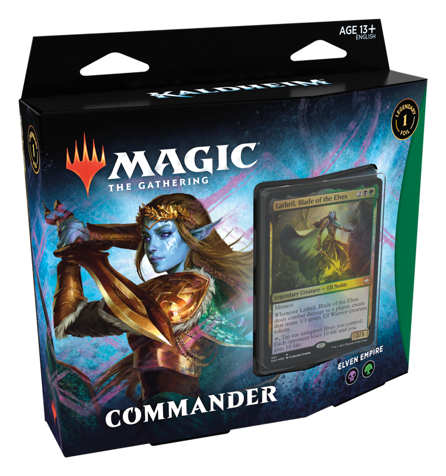 Magic Kaldheim Elven Empire Commander Deck