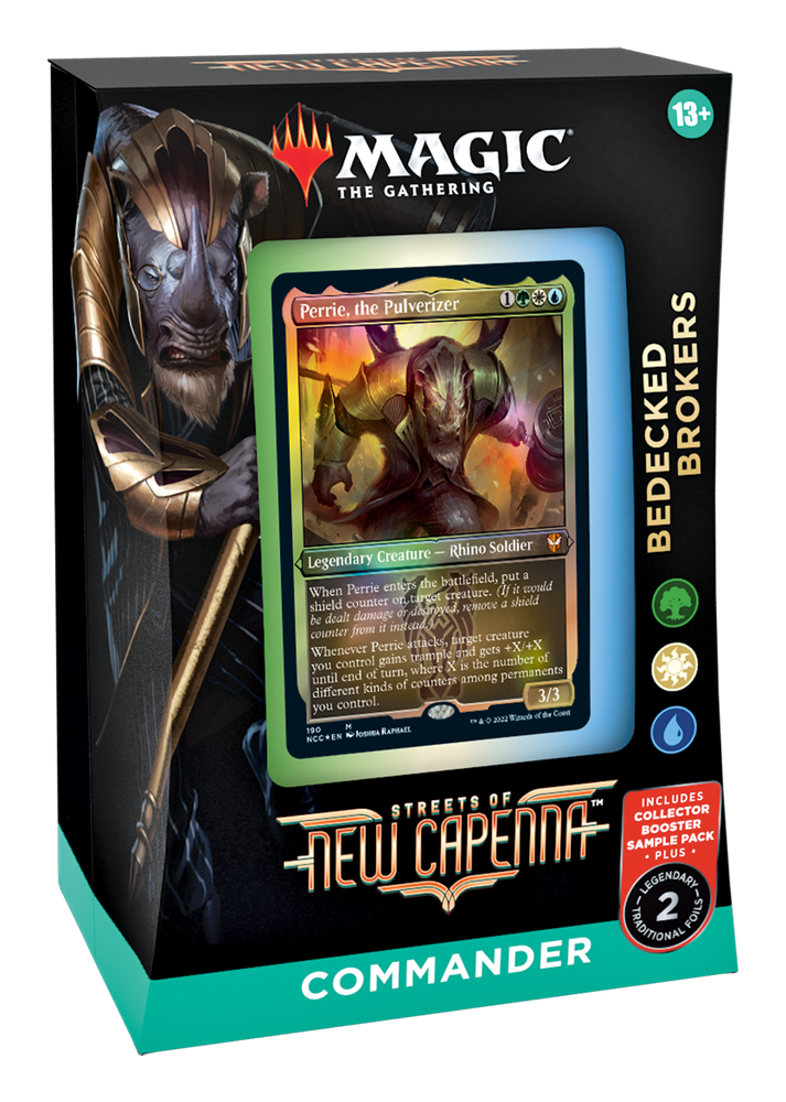 Magic Streets of New Capenna Bedecked Brokers Commander Deck