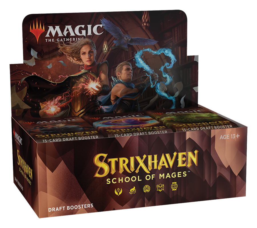 Magic Strixhaven: School of Mages Draft Booster Box