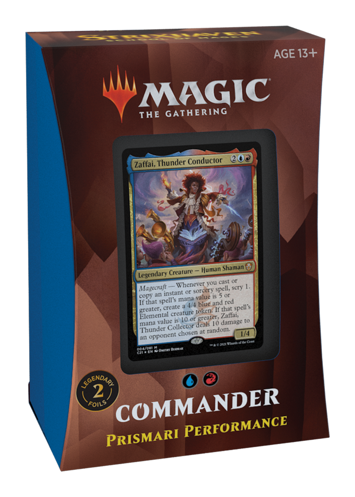 Magic Strixhaven: School of Mages Commander Deck - Prismari Performance