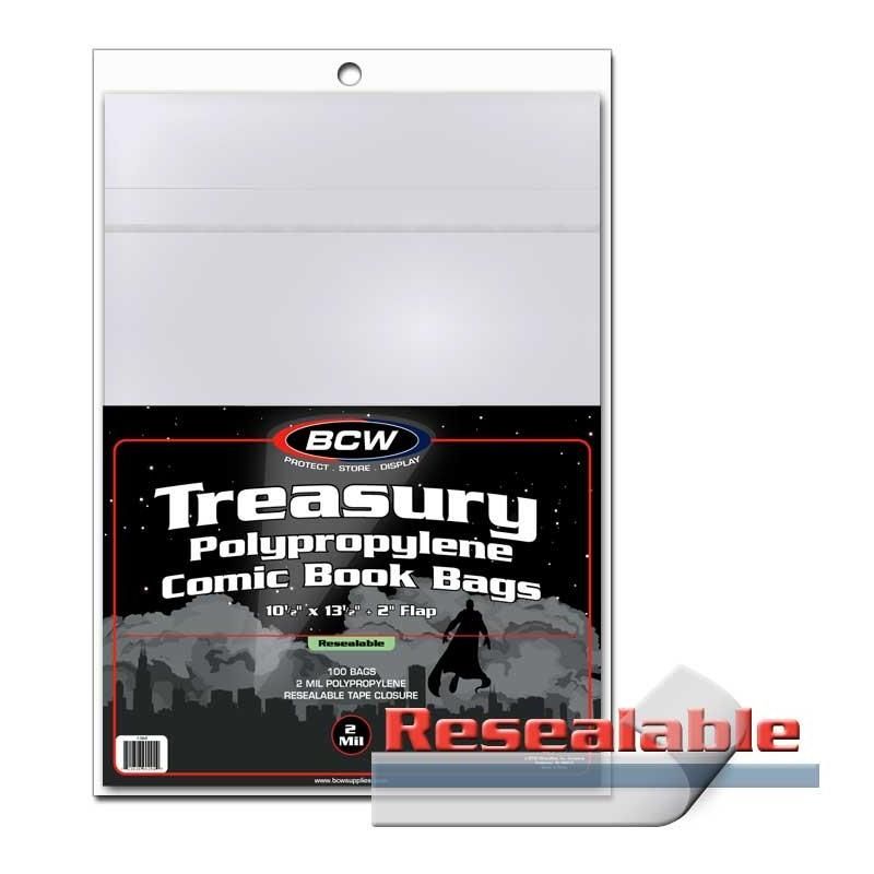 BCW Resealable Treasury Bags