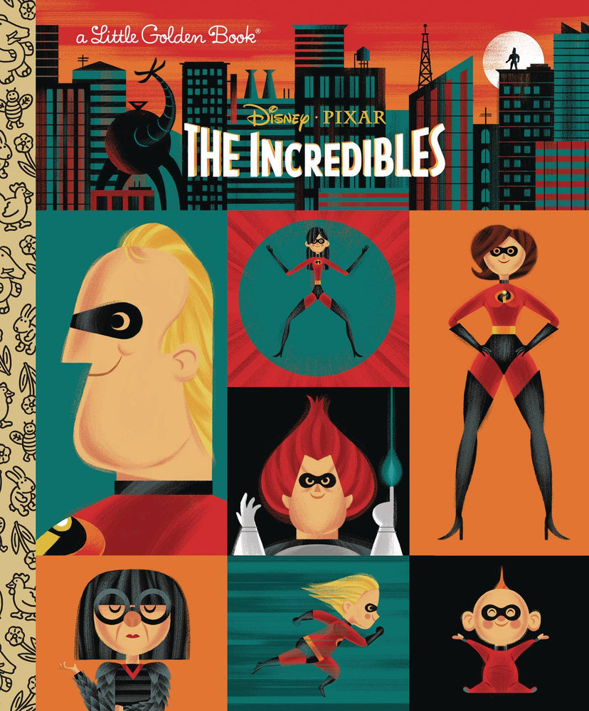 DISNEY PIXAR INCREDIBLES LIITLE GOLDEN BOOK (C: 0-1-0)