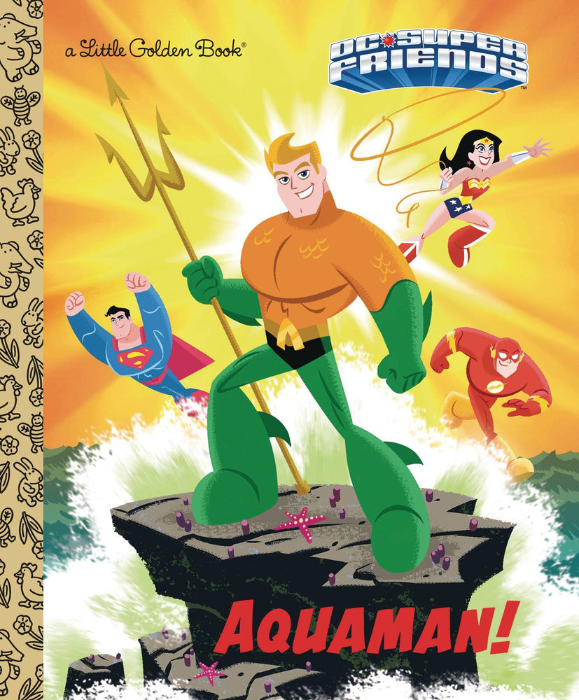DC SUPER FRIENDS AQUAMAN LITTLE GOLDEN BOOK HC (C: 1-0-0)