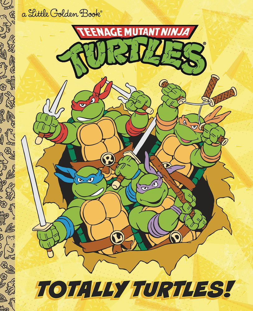 TMNT TOTALLY TURTLES LITTLE GOLDEN BOOK (C: 1-1-0)