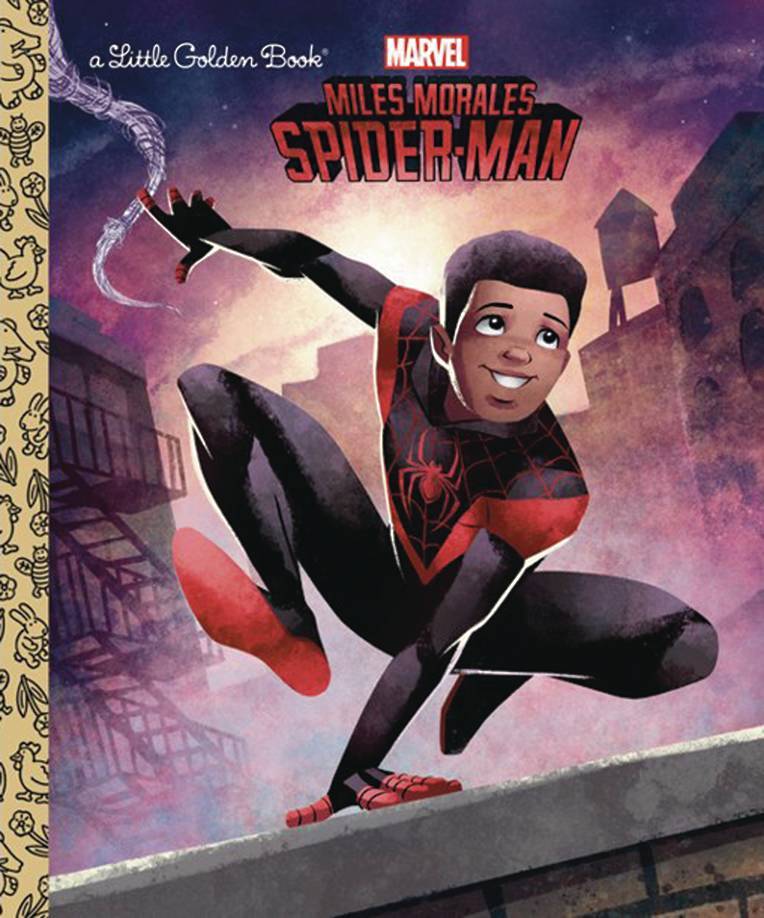 MILES MORALES SPIDER-MAN LITTLE GOLDEN BOOK (C: 0-1-0)