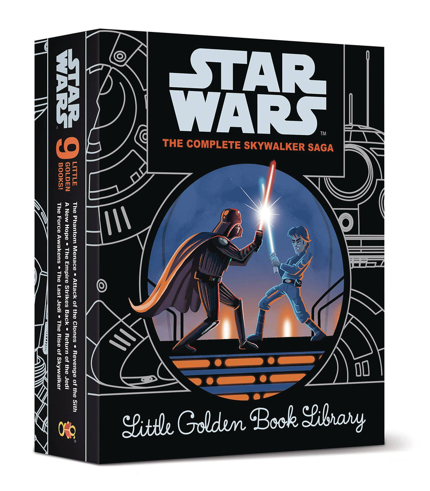STAR WARS EPISODES I-IX LITTLE GOLDEN BOOK COLLECTION (C: 1-