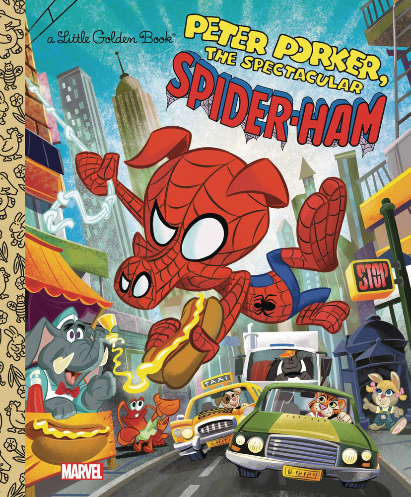 SPIDER HAM LITTLE GOLDEN BOOK (C: 1-1-0)