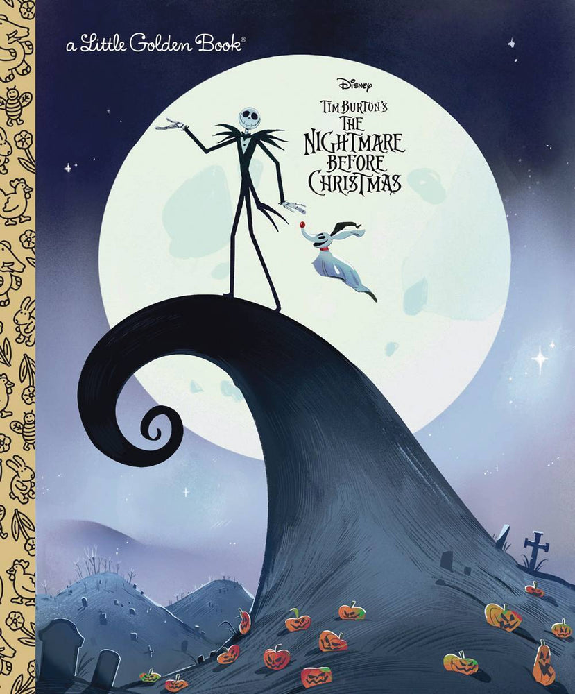 NIGHTMARE BEFORE CHRISTMAS LITTLE GOLDEN BOOK (C: 0-1-0)