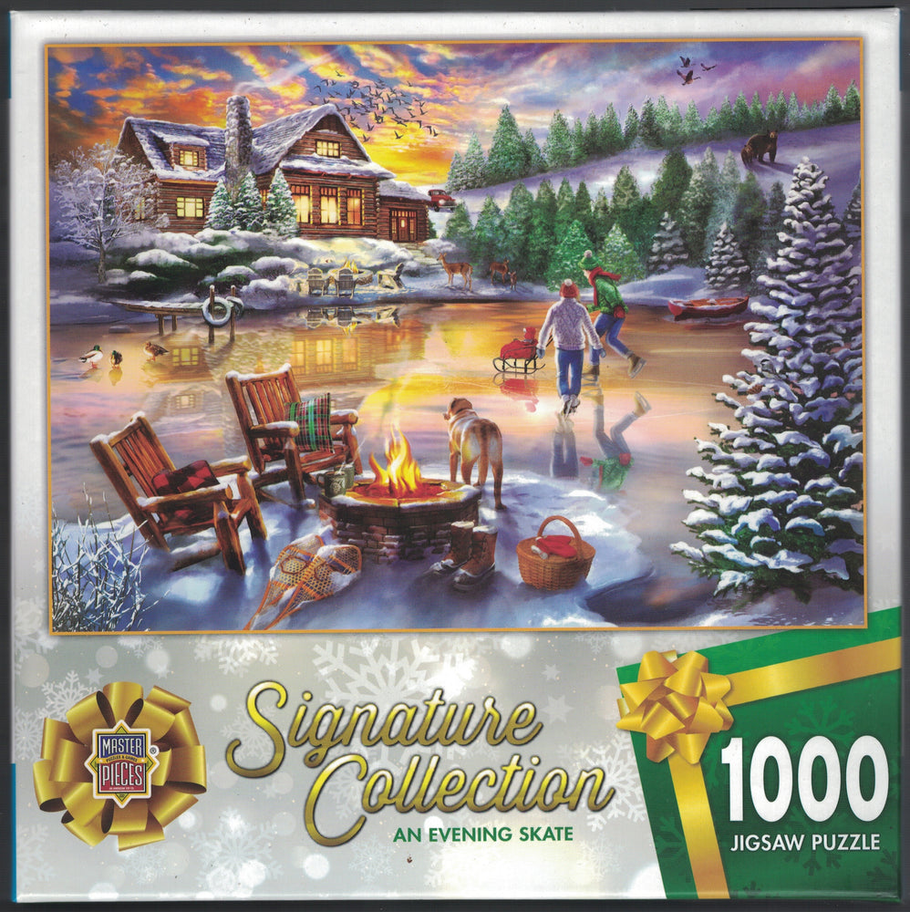 Signature Collection - A Evening Skate - 1000 Piece Puzzle