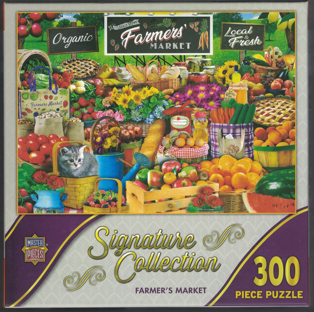 Signature Collection - Farmer's Market - 300 Piece Puzzle