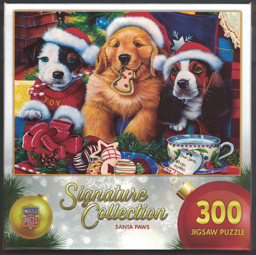 Signature Collection - Santa Paws - 300 Piece Puzzle