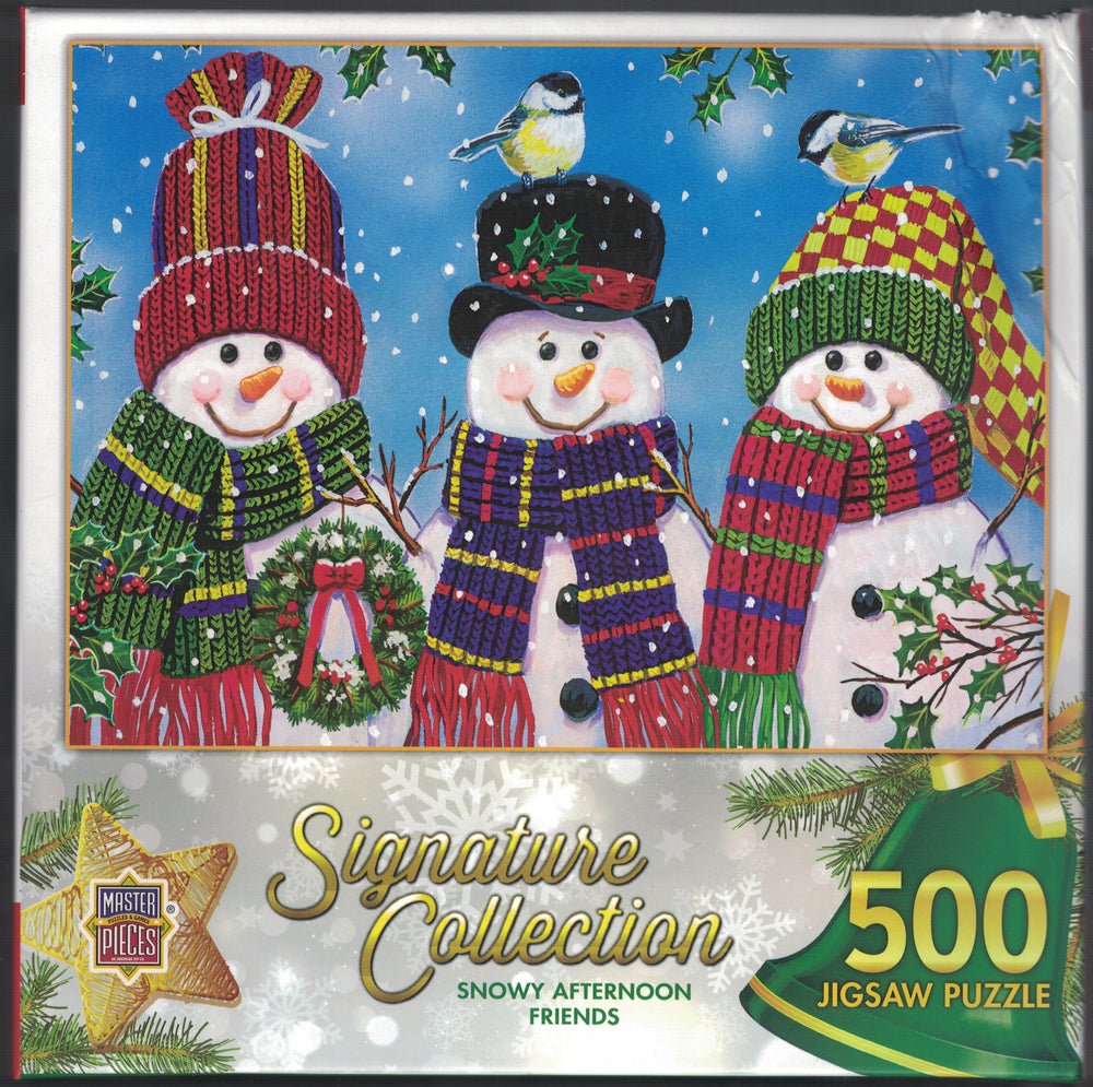 Signature Collection - Snowy Afternoon Friends - 500 Piece Puzzle