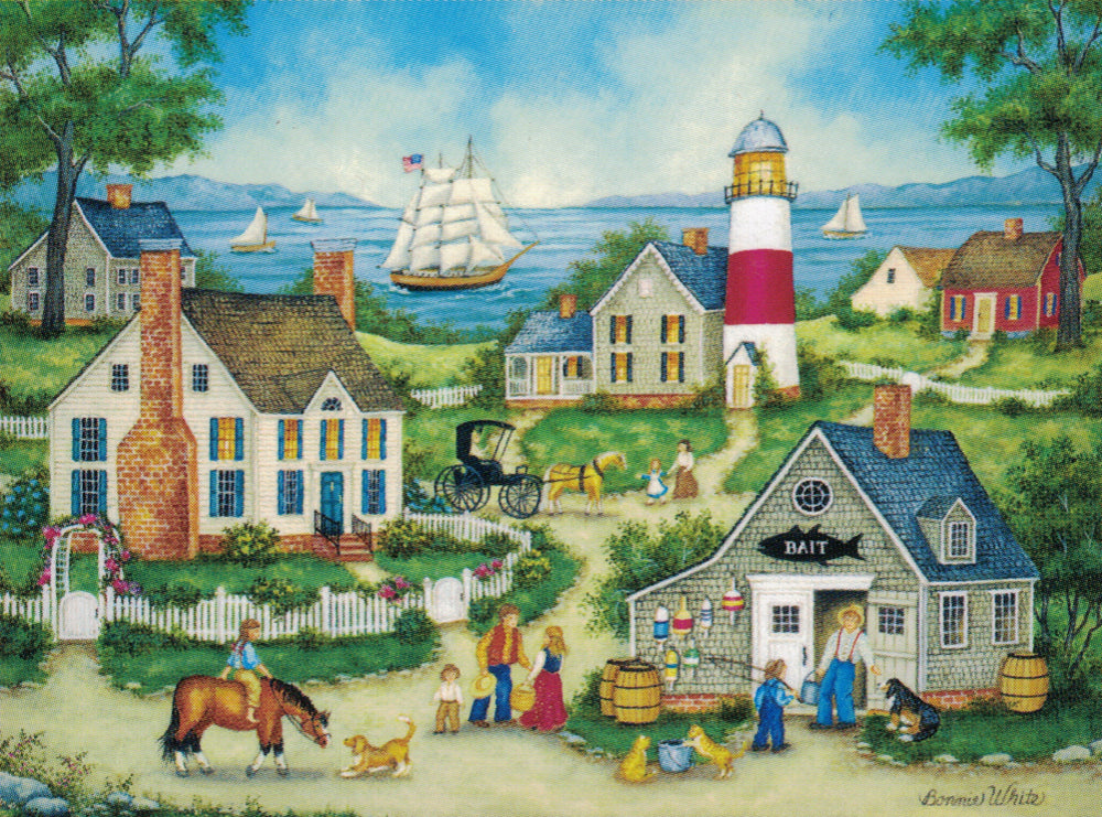 Simple Living - Buying Bait - 500 Piece Puzzle