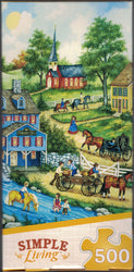 Simple Living - Cooling Off - 500 Piece Puzzle