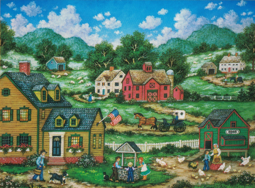 Simple Living - Making a Wish - 500 Piece Puzzle