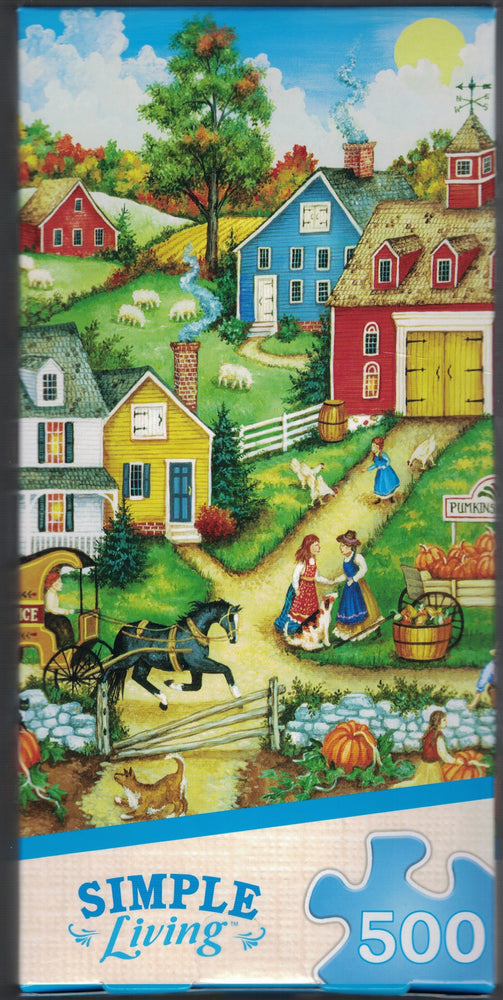 Simple Living - Picking the Perfect Pumpkin - 500 Piece Puzzle