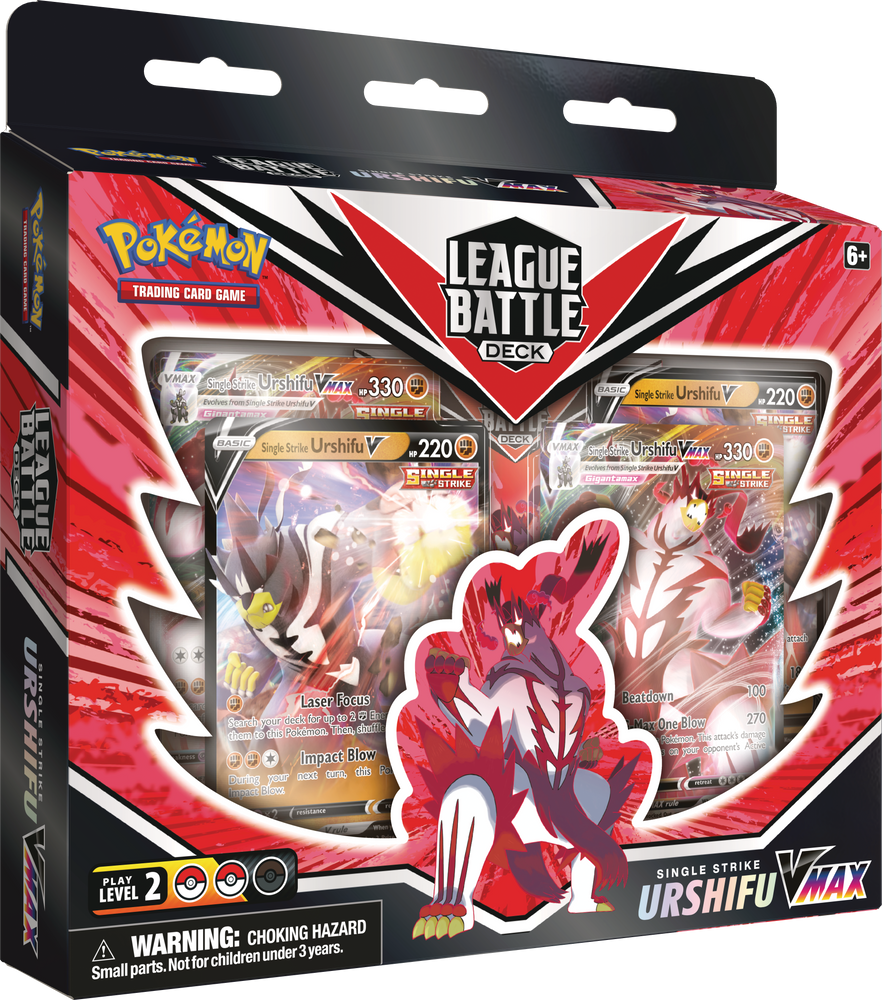 Pokémon TCG: Single Strike Urshifu VMax League Battle Deck