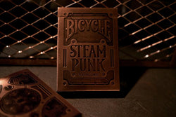 Steam Punk Copper Bicycle Playing Cards