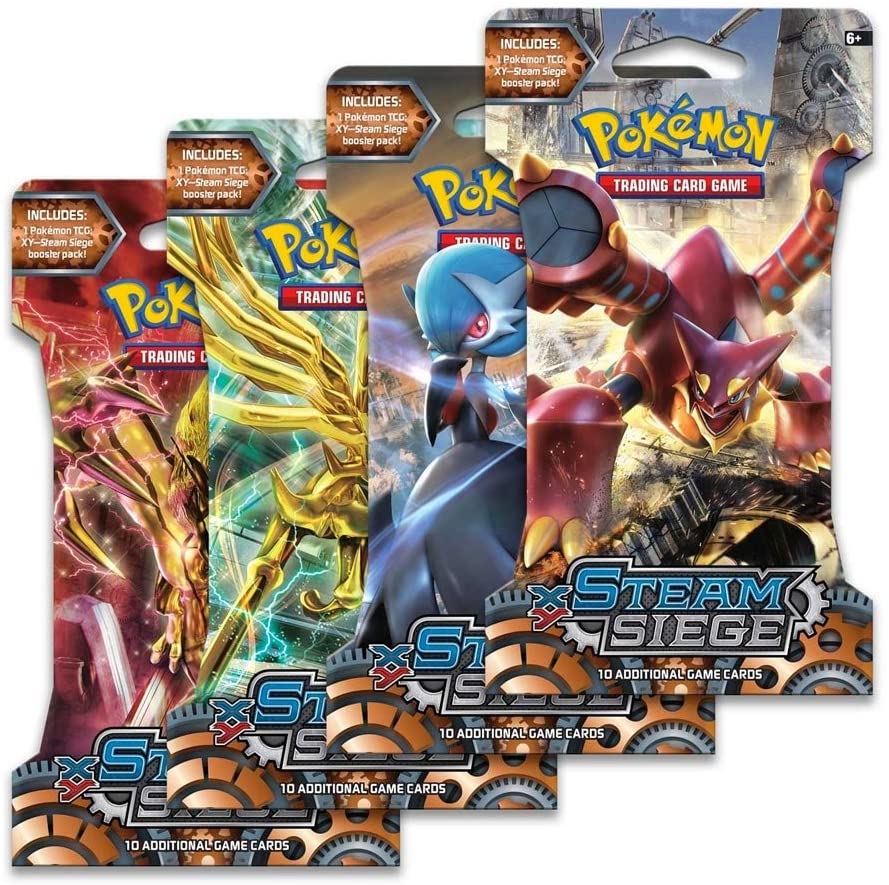 Pokémon TCG: XY Steam Siege Sleeved Booster Pack