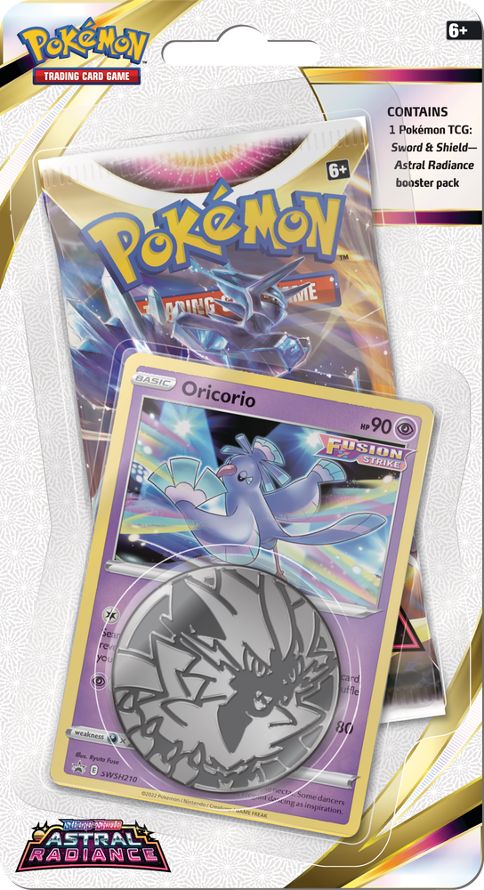 Pokémon TCG: Astral Radiance Checklane Blister Pack with Coin and Promo