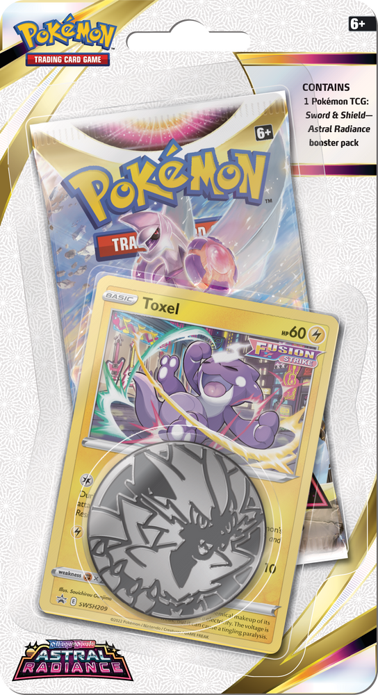 Pokémon TCG: Astral Radiance Checklane Blister Pack with Coin and Promo