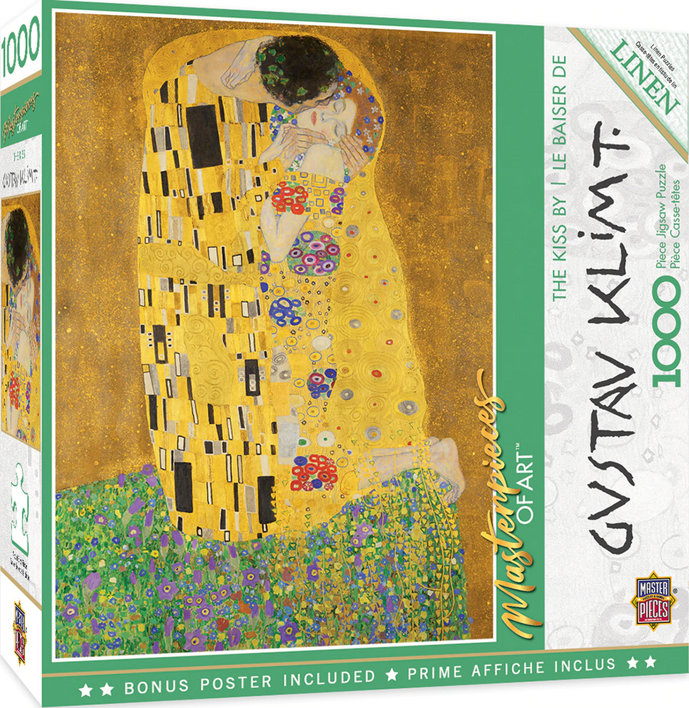 MASTERPIECES -THE KISS -1000 PIECE JIGSAW PUZZLE