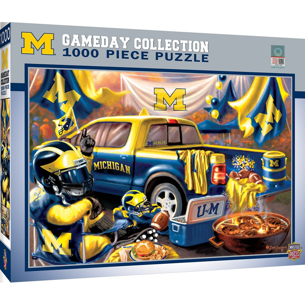 NCAA Michigan Tailgate 1000 Piece Puzzle