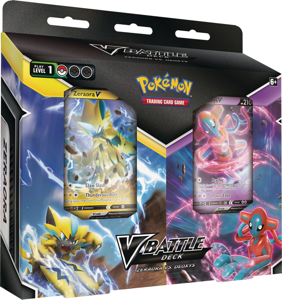 Pokémon TCG: V Battle Deck—Zeraora vs. Deoxys