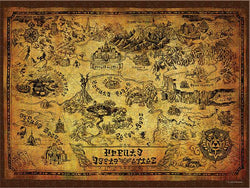 The Legend of Zelda™ “Hyrule Map” Collector’s - 550 Piece Puzzle