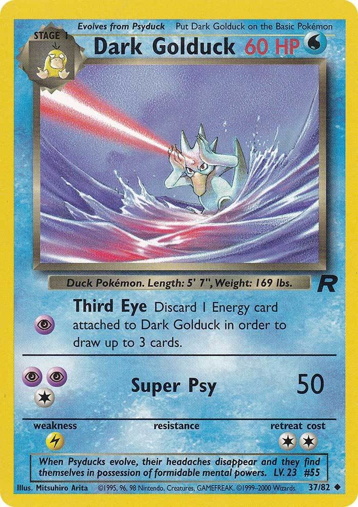 Pokemon Single Card TEAM ROCKET (Unlimited)