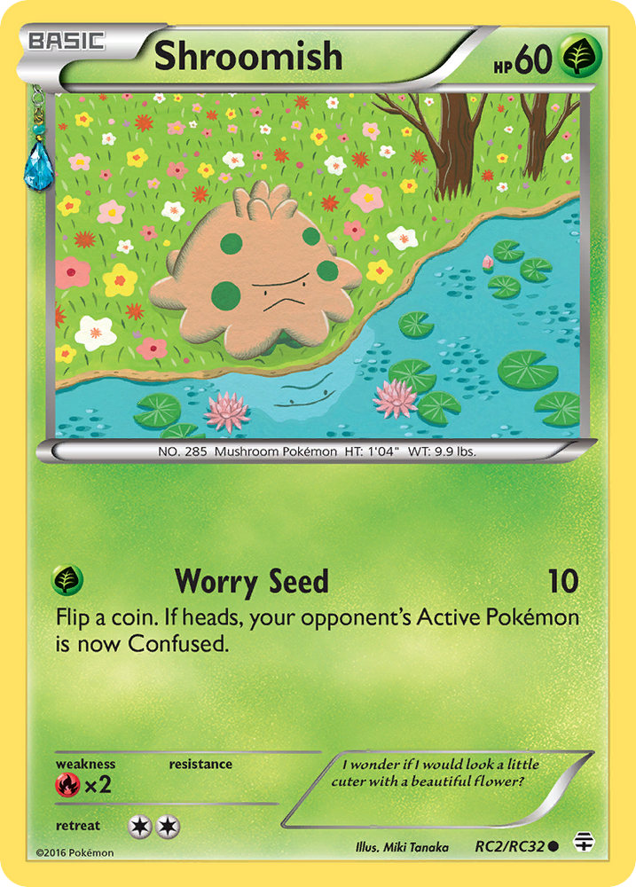 Radiant Collection RC2/RC32 Shroomish Mint Pokemon Card